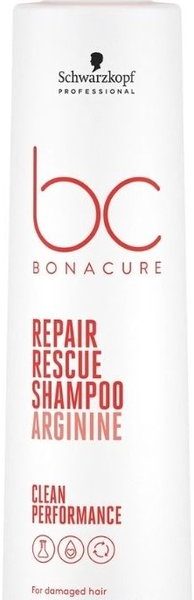 Schwarzkopf Bonacure Repair Rescue Shampoo 250ml - Normale shampoo vrouwen - Voor Alle haartypes