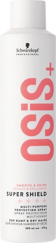 194x840-7 Schwarzkopf - OSiS+ Smooth & Shine Super Shield Protection Spray - 300ml - Image 1