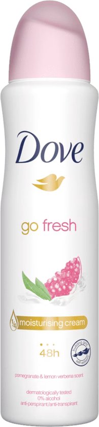 195x840-12 Dove Granaatappel Deodorant Deospray - 250ml - Image 1