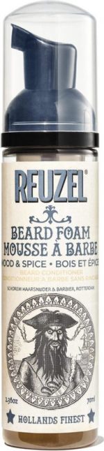 Reuzel Wood  Spice Beard Foam 70ml - Image 4