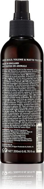 Dapper Dan Spray Fijador Mate Sal Marina 200Ml  New - Image 2