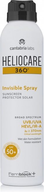 Zonnebrand Spray 360º Invisible Heliocare Spf 50+ 50+ (200 ml) - Image 3