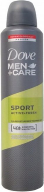 Deodorant Spray Dove Mens Sport Active + Fresh (250 ml) - Image 3