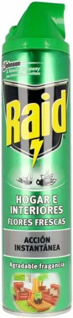 Raid Hogar e Interiores Insecticida Frescor Natural Spray 600ml - Image 4