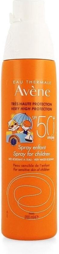 195x840-81 Avène Protection Spray Kids Spf50+ 200ml - Image 1