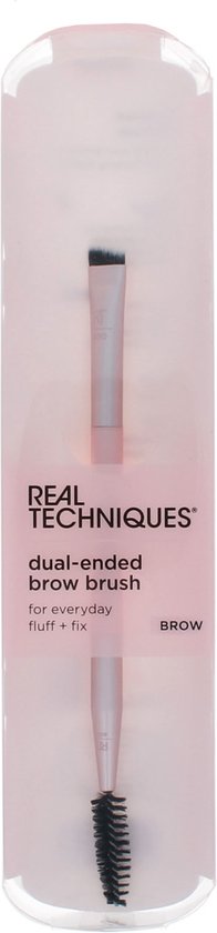 196x840-232 Wenkbrouwpenseel Real Techniques Dual-Ended Roze - Image 1