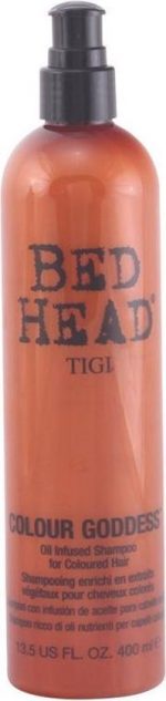 TIGI Bed Head Colour Goddess Oil Infused Shampoo For Coloured Hair szampon do w os w farbowanych dla brunetek 400ml - Image 2
