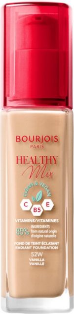 Healthy Mix Clean & Vegan Radiant Foundation 30 Ml By Bourjois #052 Vanilla