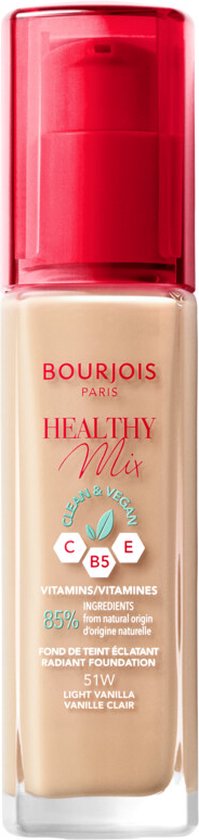 199x840-155 Healthy Mix Clean & Vegan Radiant Foundation 30 Ml - Image 1