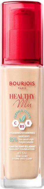 Bourjois Healthy Mix Clean Vegan Foundation 49.5 Fair Ivory - Image 4