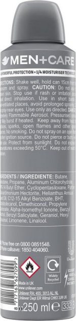 Deodorant Spray Dove Mens Sport Active + Fresh (250 ml) - Image 2