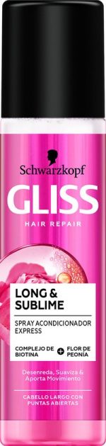 Schwarzkopf Mass Market Gliss Long & Sublime Acondicionador Express 200 Ml - Image 2