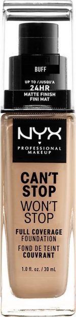 Nyx CanAt Stop WonAt Stop Full Coverage Foundation Buff 30ml