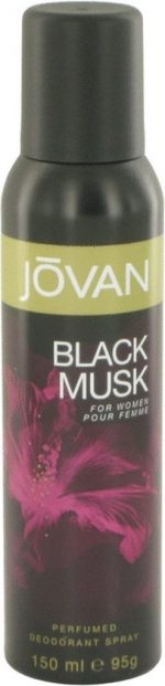 Jovan Black Musk by Jovan 150 ml - Deodorant Spray - Image 2
