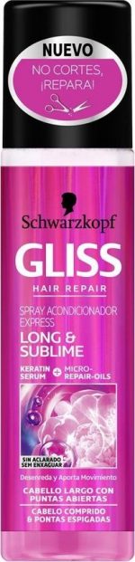 Schwarzkopf Mass Market Gliss Long & Sublime Acondicionador Express 200 Ml