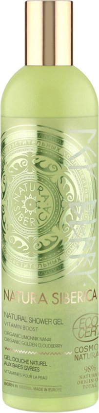 203x840-96 Natura Siberica Natuurlijke Frozen Berry Douchegel 400 ml - Image 1