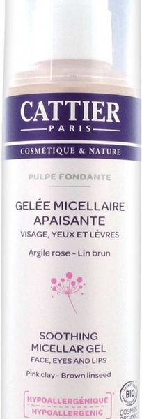 Cattier Pulpe Fondante Biologische Kalmerende Micellaire Gel 200 ml