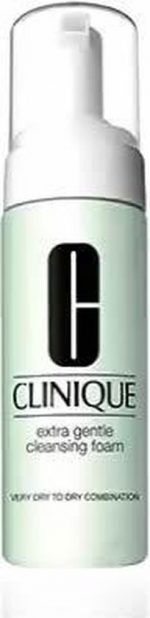 Clinique Stap 1 Soaps Extra Gentle Cleansing Foam Mousse DrogeZeer DrogeGemengde Huid 125ml - Image 3