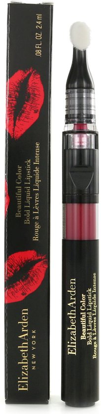 205x840-76 Elizabeth Arden Beautiful Color Bold Liquid Lipstick, Luscious Raspberry - Image 1