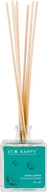 Perfume Sticks Mikado Ropa Limpia Eco Happy S0584076 (95 ml) - Image 2