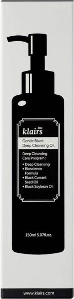 Klairs - Gentle Black Deep Cleansing Oil - Image 2