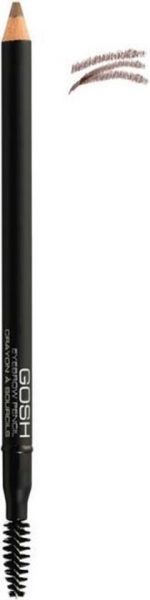 Gosh Eyebrow Pencil 01 Brown - Image 3