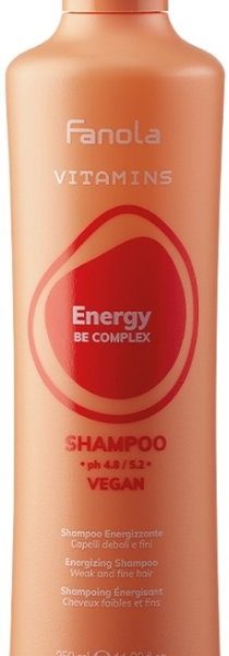 Fanola - Vitamins Energizing Shampoo Be Complex