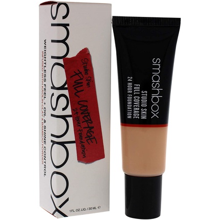 2110706_662cf8e640b716b430d5d1df813d51da Smashbox Studio Skin Full Coverage 24 Hour Foundation 1 Fairundertone Cool Hints Of Peach 30 Ml - Image 1