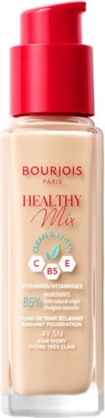 Bourjois Healthy Mix Clean Vegan Foundation 49.5 Fair Ivory - Image 3