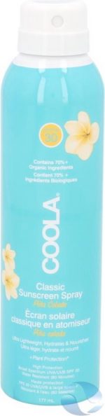 Coola Classic Body Organic Sunscreen Spray Spf30 Pia  a Colada 177ml - Image 2