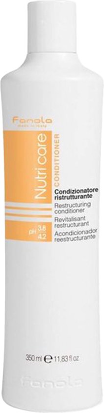 212x840-68 Fanola - Nourishing Restructuring Conditioner Conditioner Without Rinsing For Hair Droughts, Frizzing Even After Treatments 350Ml - Image 1