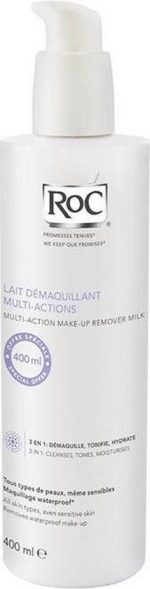 Multi-action Make-up Remover Milk 3-in-1 By Roc 400 Ml - Image 2