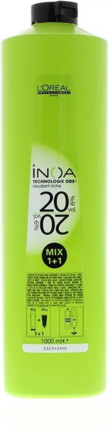 214x840-152 L'orEal Professionnel Inoa Color Oxydant Riche 6% 20 Vol. 1000 Ml - Image 1