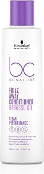 Ontklittende Conditioner Schwarzkopf Bc Frizz Away 200 ml - Image 4