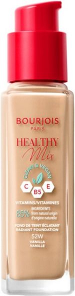 Healthy Mix Clean & Vegan Radiant Foundation 30 Ml By Bourjois #052 Vanilla - Image 3