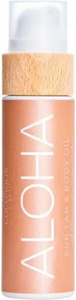 Aloha Sun Tan & Body Oil By Cocosolis 110 Ml - Image 4