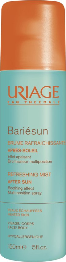 214x840-94 Uriage Bariesun Brume Rafraichissante Apres soleil Spray Na Het Zonnen Gezicht Lich 150ml - Image 1