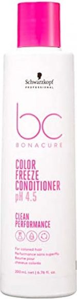 Kleurbeschermende Conditioner Schwarzkopf Bonacure Color Freeze (200 ml) pH 4.5 - Image 4