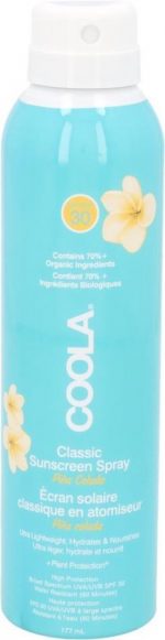 Coola Classic Body Organic Sunscreen Spray Spf30 Pia  a Colada 177ml - Image 3