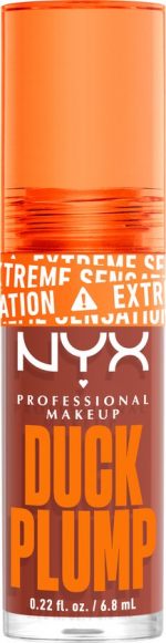 Nyx Professional Makeup Duck Plump - Brown- Of Applause - Plumping lipgloss - Bruin - 6,8ml