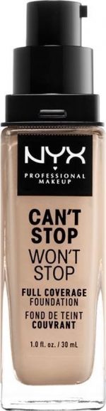 Nyx CanAt Stop WonAt Stop Full Coverage Foundation Alabaster 30ml - Image 2