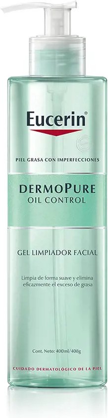 218x840-23 Eucerin Dermo Pure Oil Control Gel Limpiador Facial 400 Ml - Image 1