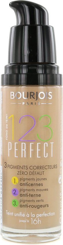 218x840-81 Bourjois 123 Perfect Foundation 54 Beige 30 ml - Image 1