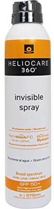 219x840-16 Zonnebrand Spray 360º Invisible Heliocare Spf 50+ 50+ (200 ml) - Image 1
