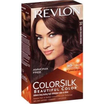 Revlon Colorsilk Ammonia Free 37 Dark Golden Brown