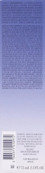 Giorgio Armani Armani Code Eau De Parfum Spray 75 ml for Women - Image 2