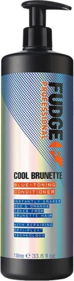 Fudge Cool Brunette Blue Toning Conditioner 1000 ml - Conditioner voor ieder haartype