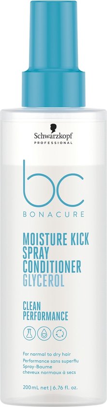 221x840-2 Schwarzkopf Professional Bonacure Moisture Kick Spray Conditioner Glycerol - 200 ml - Image 1