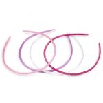 Fine Glitter Headbands Set 4 Pcs By Inca 4 Pcs