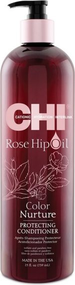 CHI Rose Hip Oil Color Nurture Protecting Conditioner 739 ml - Image 3